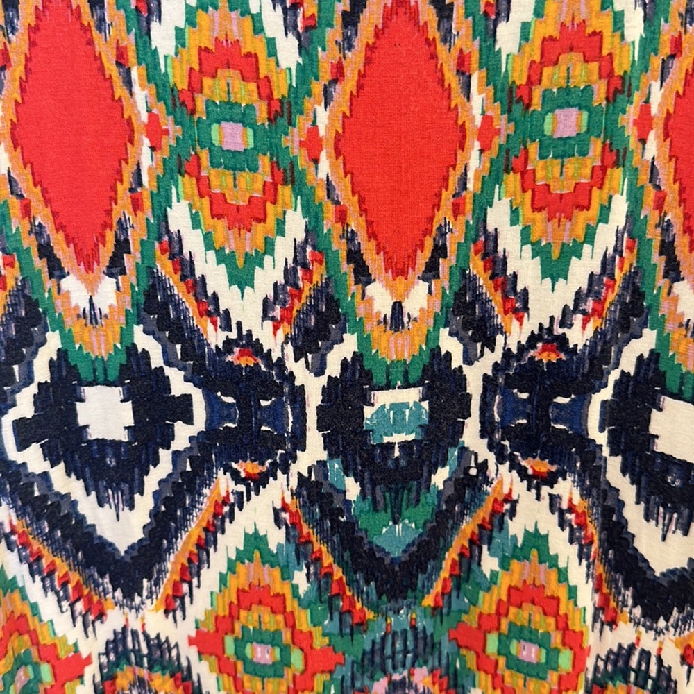 Ella Moss, Size Small, Multi Color Pattern, Maxi … - image 3